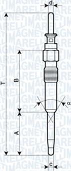 Magneti Marelli 062900039304 - KVĒLSVECE MM