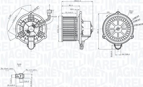 Magneti Marelli 069412752010 - Salona ventilators