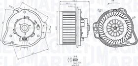 Magneti Marelli 069412772010 - Salona ventilators