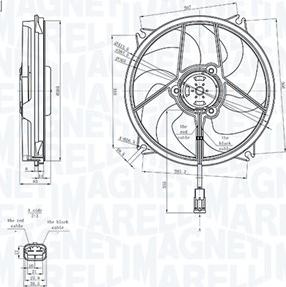 Magneti Marelli 069422839010 - VENTILATORS 069422839010