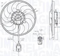 Magneti Marelli 069422860010 - Ventilators, Motora