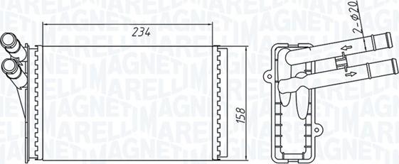 Magneti Marelli 350218409000 - BR409 SALONA