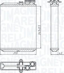Magneti Marelli 350218427000 - BR427 SALONA