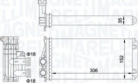 Magneti Marelli 350218435000 - BR435 SALONA