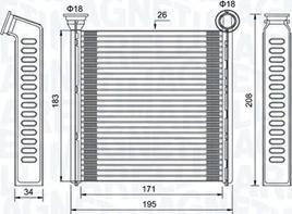 Magneti Marelli 350218448000 - BR448 SALONA