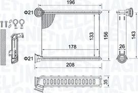 Magneti Marelli 350218459000 - BR459 SALONA