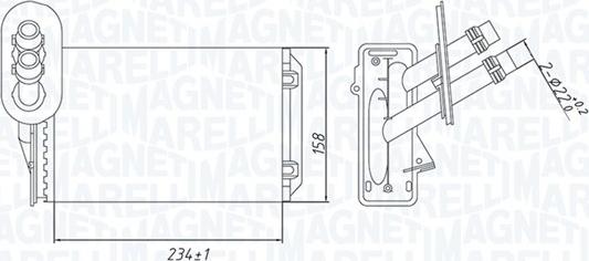 Magneti Marelli 350218492000 - BR492 SALONA