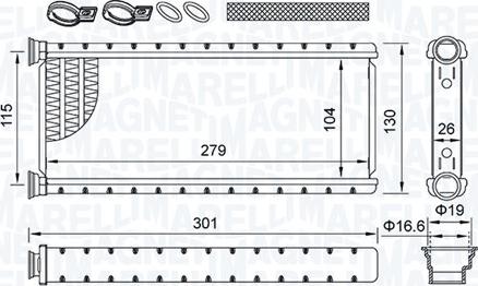 Magneti Marelli 350218514000 - BR514 SALONA