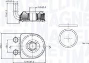 Magneti Marelli 350300002500 - Eļļas radiators
