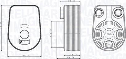 Magneti Marelli 350300002800 - EĻĻAS RADIATORS