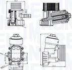 Magneti Marelli 350300003400 - Eļļas radiators
