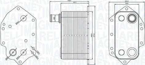 Magneti Marelli 350300004000 - EĻĻAS RADIATORS