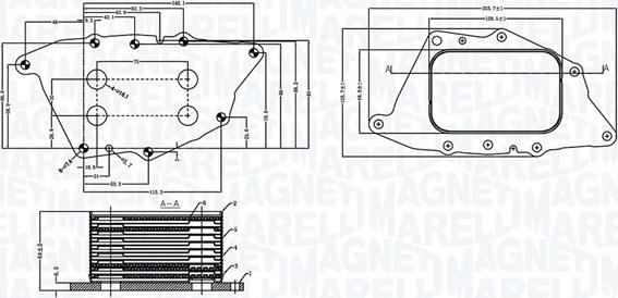 Magneti Marelli 350300004900 - EĻĻAS RADIATORS