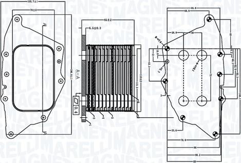 Magneti Marelli 350300005000 - EĻĻAS RADIATORS