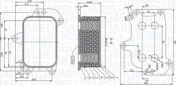 Magneti Marelli 350300005100 - EĻĻAS RADIATORS