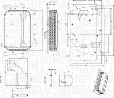 Magneti Marelli 350300005400 - EĻĻAS RADIATORS