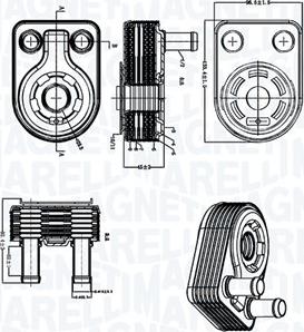 Magneti Marelli 350300005500 - EĻĻAS RADIATORS