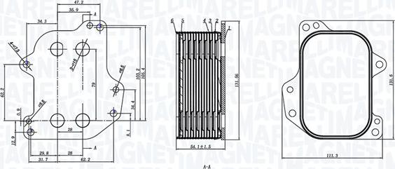 Magneti Marelli 350300005700 - EĻĻAS RADIATORS
