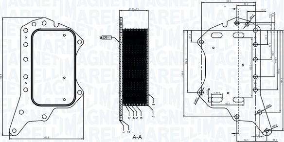 Magneti Marelli 350300005900 - EĻĻAS RADIATORS