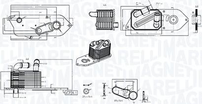 Magneti Marelli 350300006800 - EĻĻAS RADIATORS