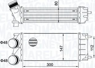 Magneti Marelli 351319204920 - INTERCOOLER 351319204920