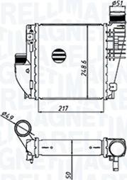 Magneti Marelli 351319205330 - INTERCOOLER 351319205330