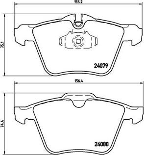 Brembo P 36 027 - FDB4108