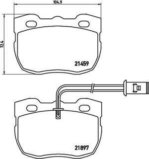 Brembo P 44 004 - Auto