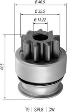 Magneti Marelli 940113020369 - Auto Part