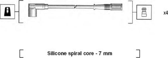 Magneti Marelli 941095720610 - Augstsprieguma vadu