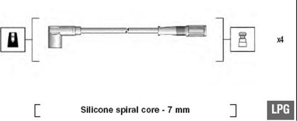 Magneti Marelli 941095780616 - Augstsprieguma vadu