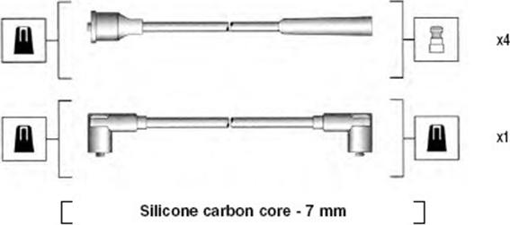 Magneti Marelli 941155110747 - SVEČVADU K-TS