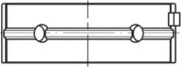 MAHLE 081HL21839000 - Kloķvārpstas gultnis