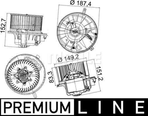MAHLE AB149000P - Auto Part
