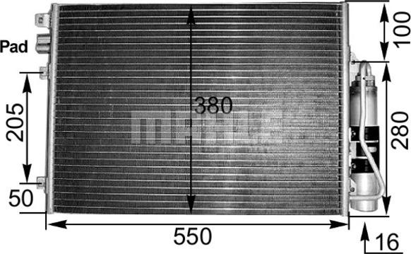 MAHLE AC303000S