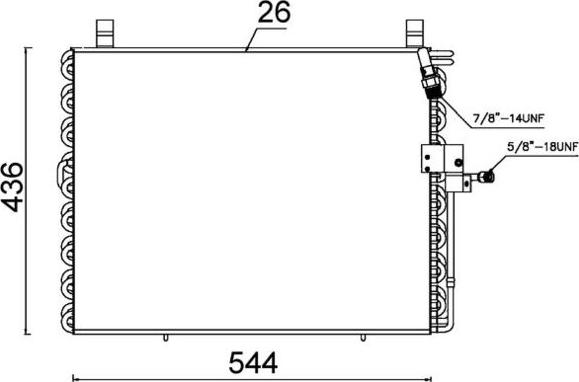 MAHLE AC357000S - Auto Part