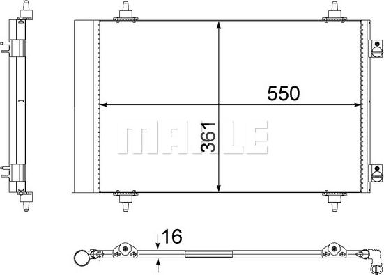 MAHLE AC487000S - Auto Part