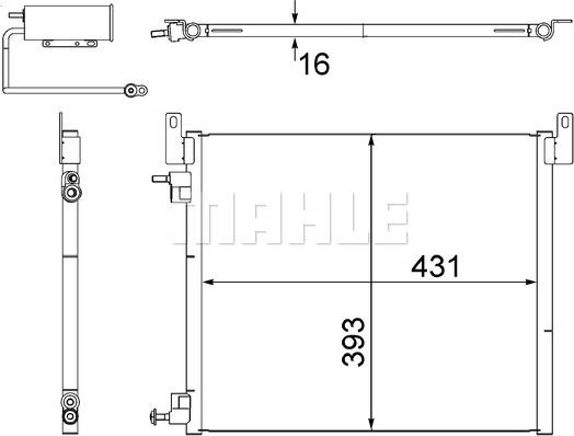 MAHLE AC499000S