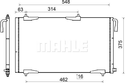 MAHLE AC501000S