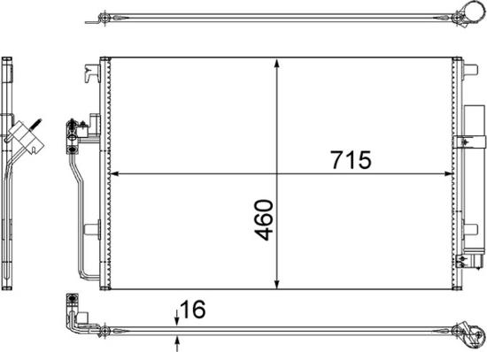 MAHLE AC553001S
