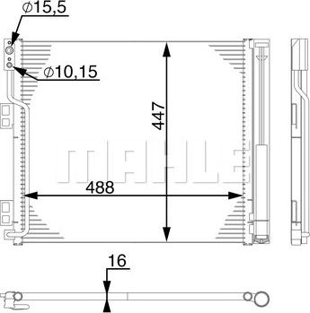 MAHLE AC570000S - Auto Part
