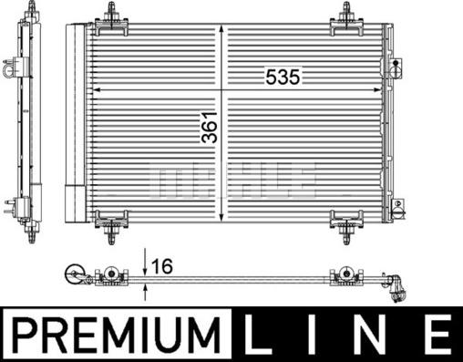 MAHLE AC587000P - Auto Part