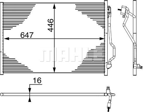 MAHLE AC6000S - Auto Part