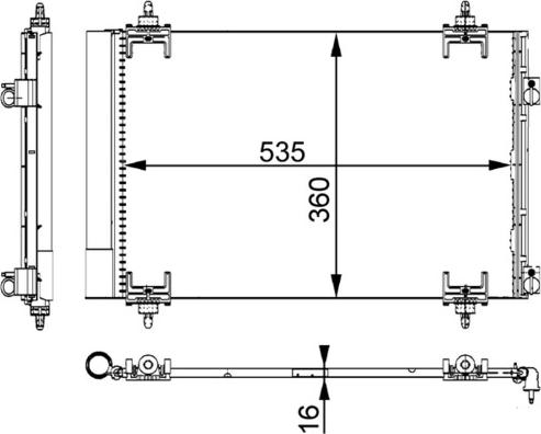 MAHLE AC667000S - Auto Part