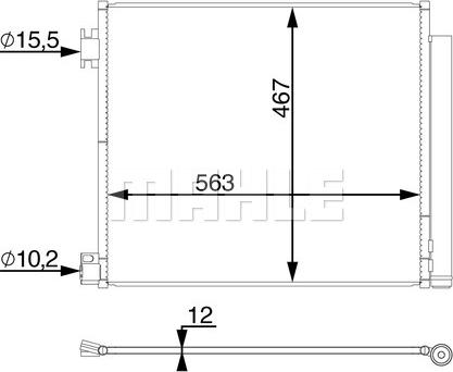 MAHLE AC 78 000S - Auto