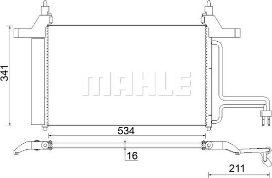 MAHLE AC790000S - Auto Part