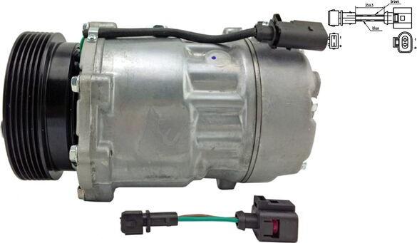 MAHLE ACP191000S - A-C Kompresors ACP