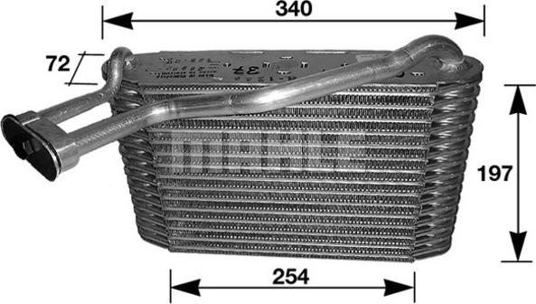 MAHLE AE34000S - Auto Part