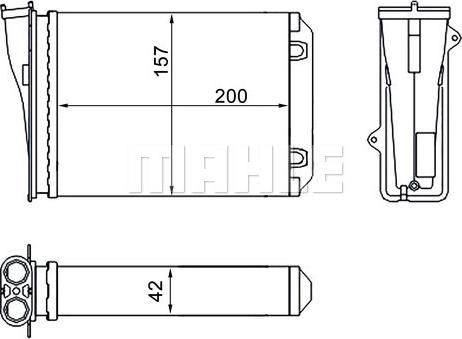 MAHLE AH274000S - Auto Part