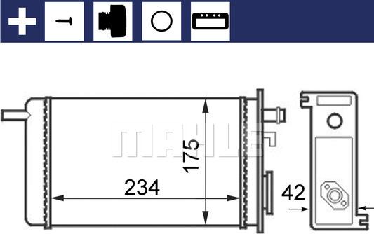 MAHLE AH 44 000S - Auto